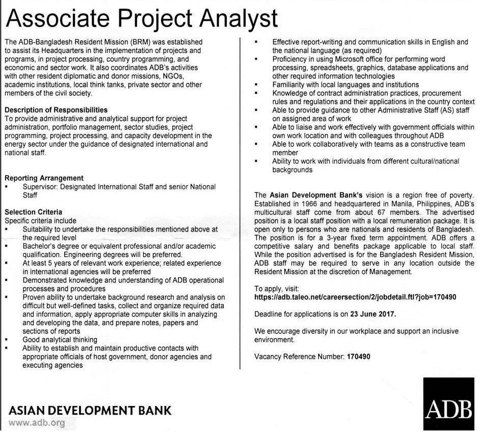Asian Development Bank Careers 74