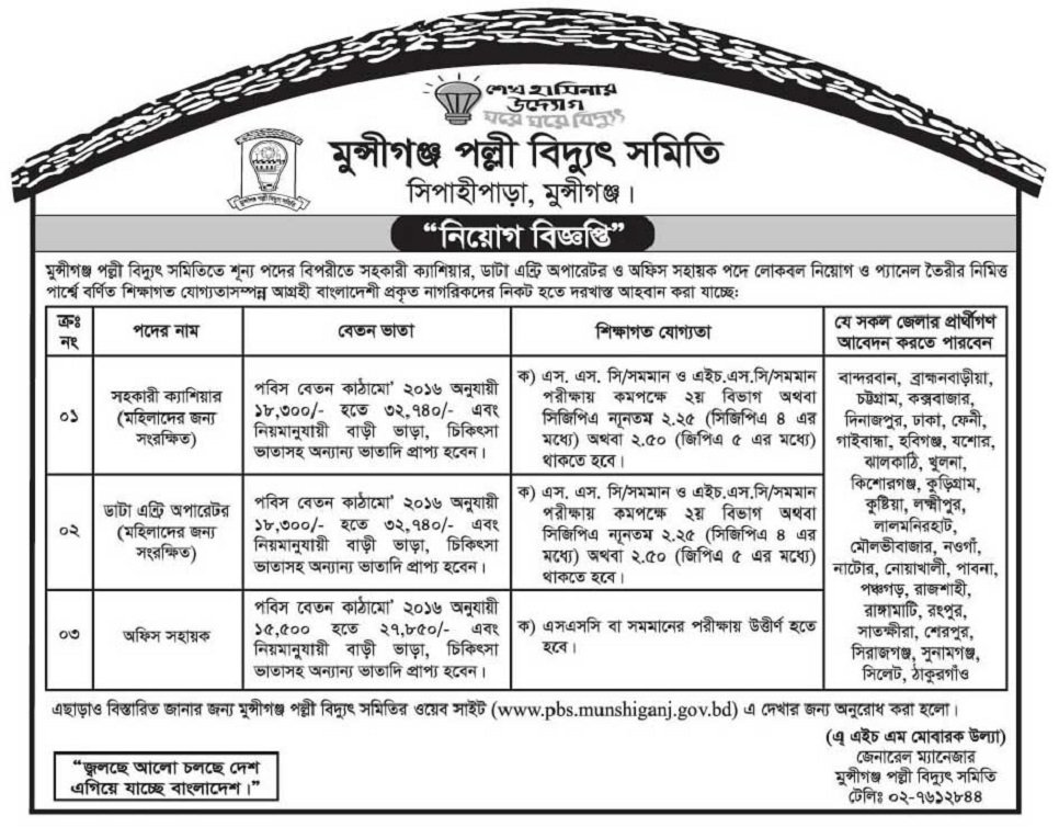 Bangladesh Palli Bidyut Samity Job Circular 2020 | BD Jobs Careers